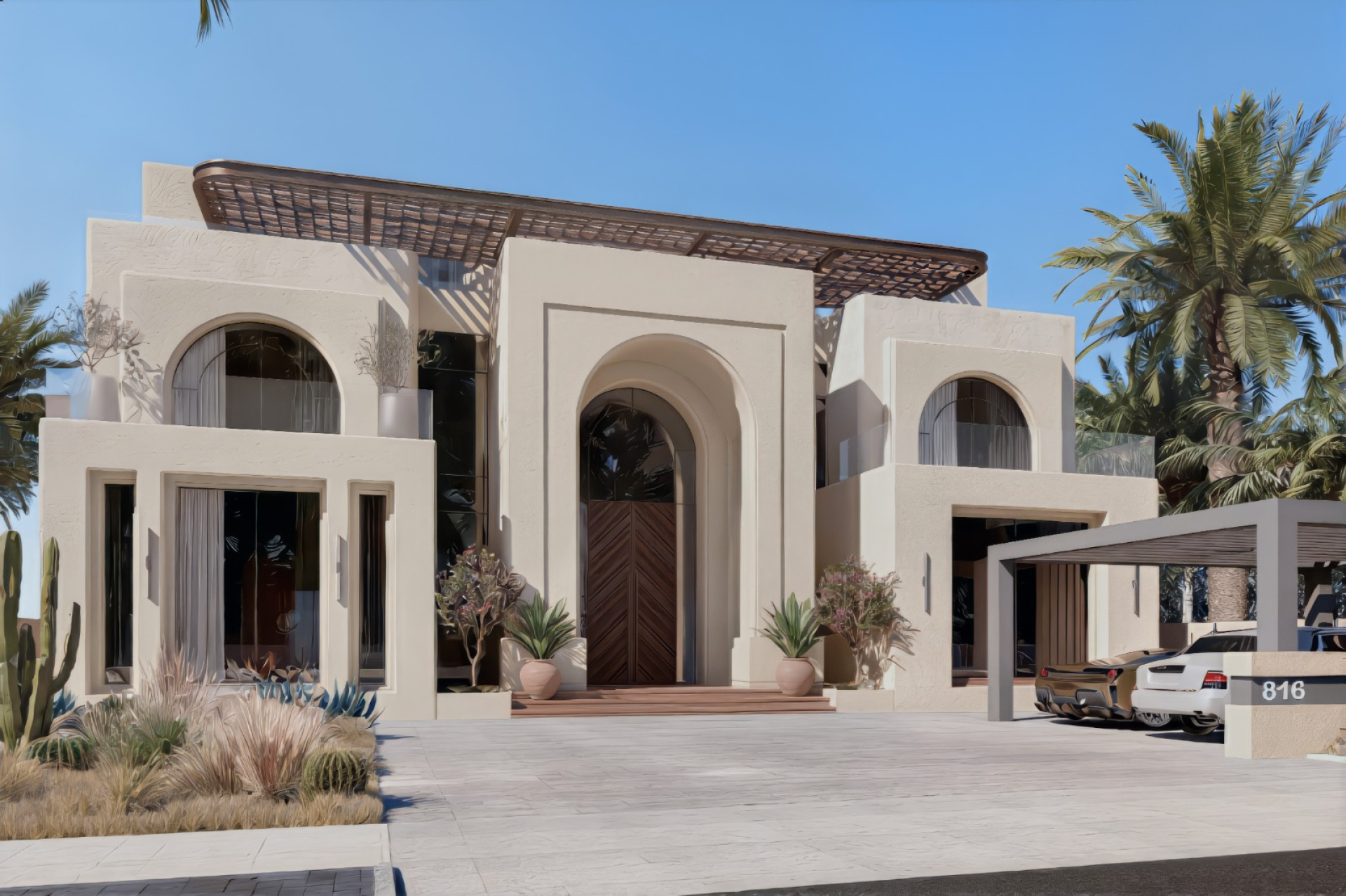 تصميم خارجي بالنظام الذكي