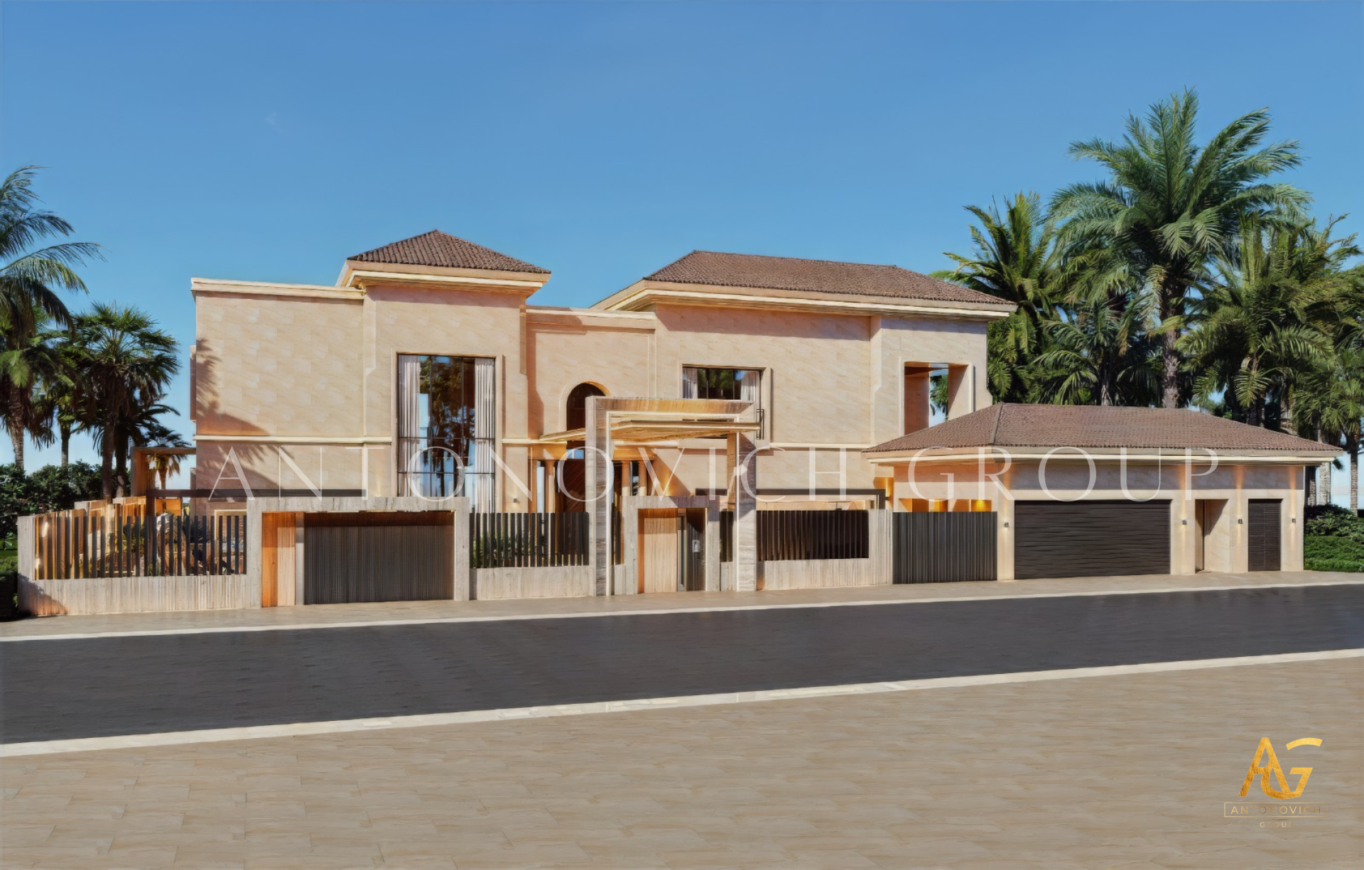 Modern Facade Design in Dubai