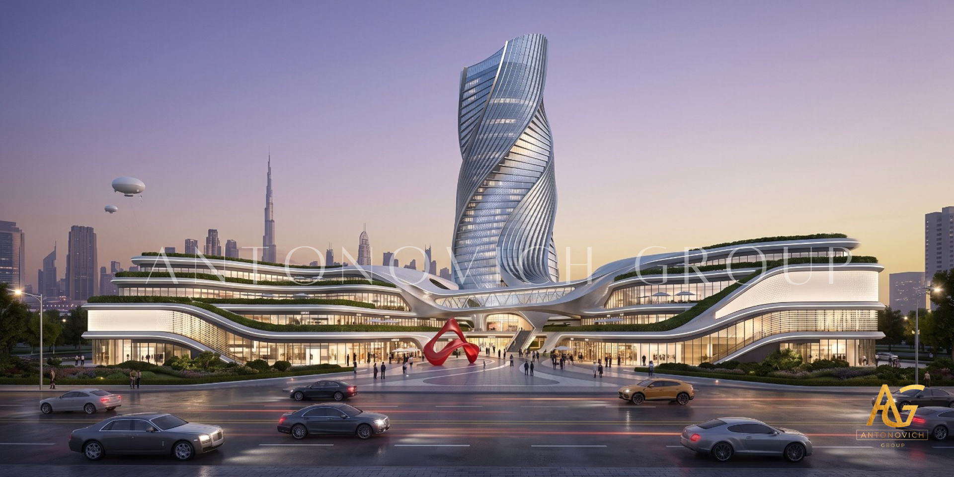 Iconic Shopping Destinations with Modern Futuristic Architecture