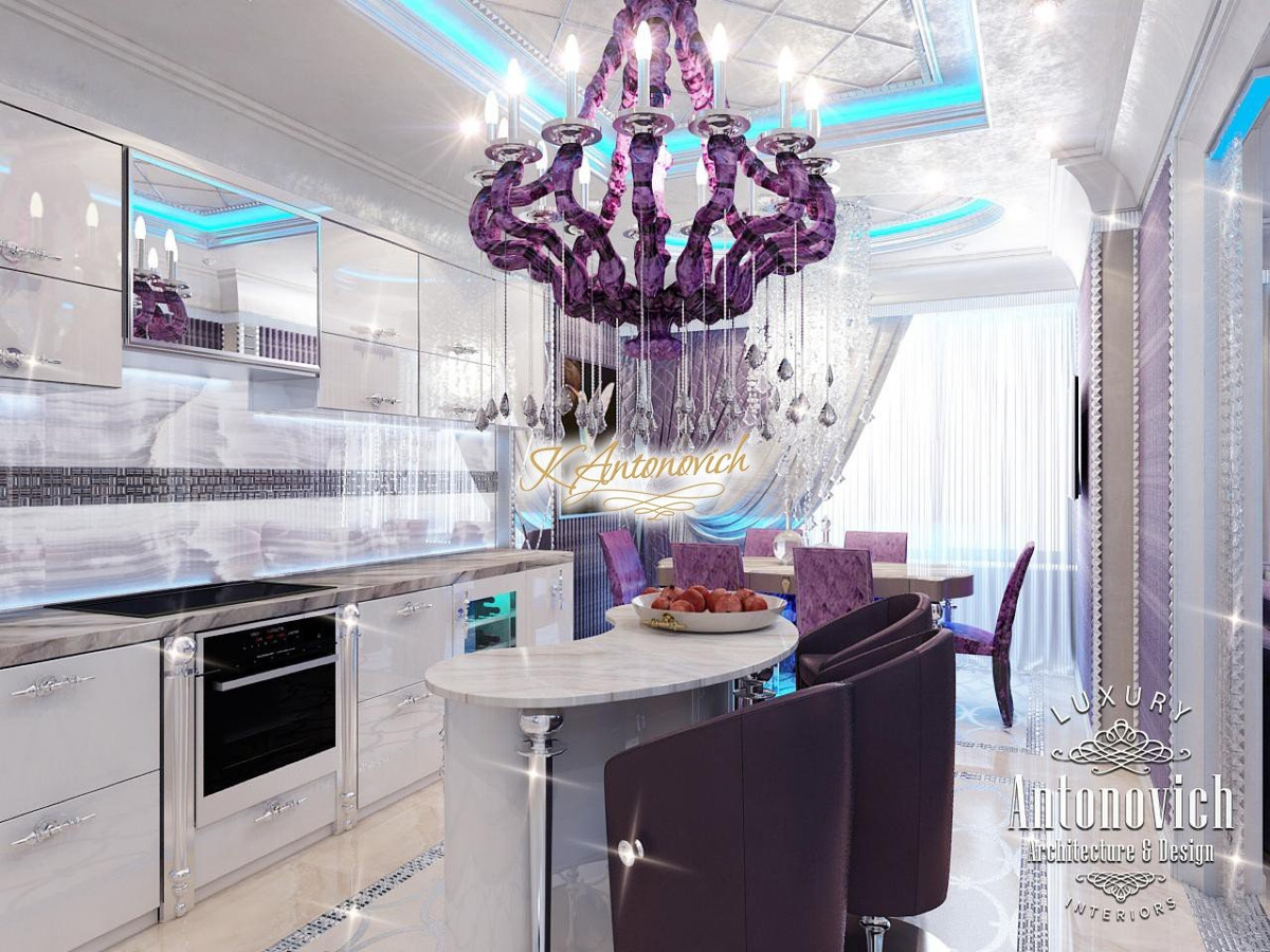 Bright Interior Design Kitchen