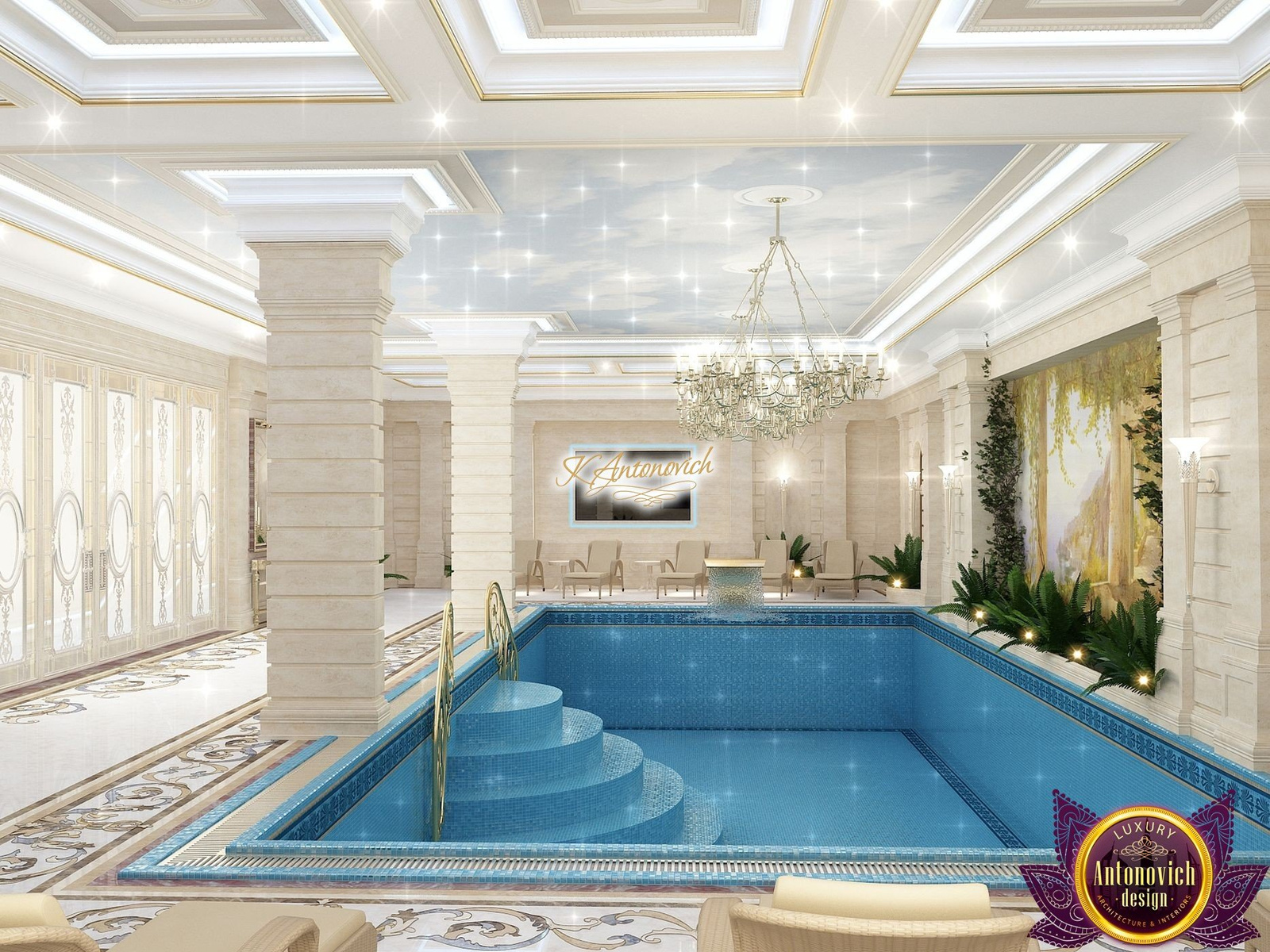 Luxury pool design