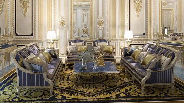 Royal Style Living Room Design