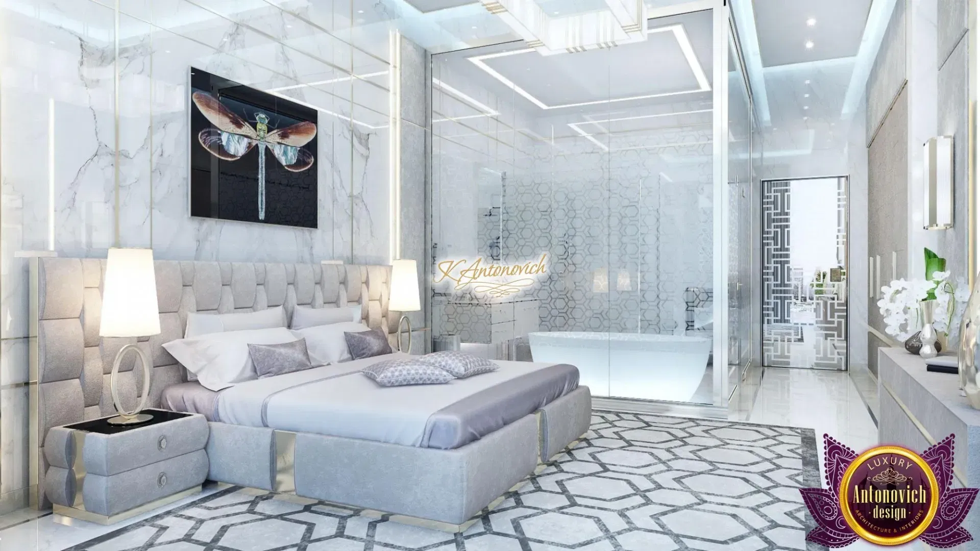 Deluxe Contemporary Bedroom Lahore