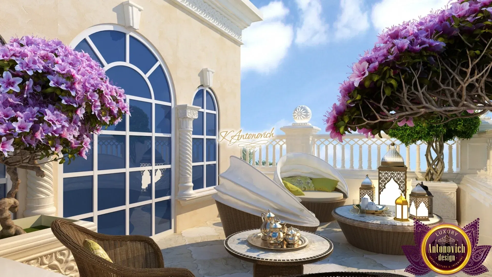 Luxurious Balcony in Lahore