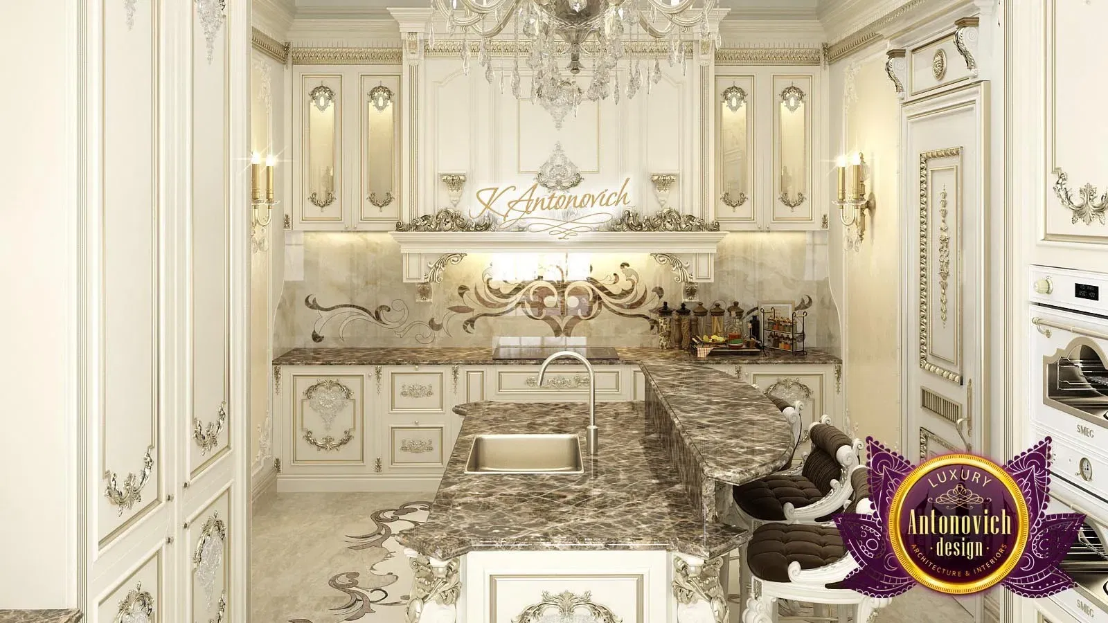 Classic Kitchen Design in Lahore