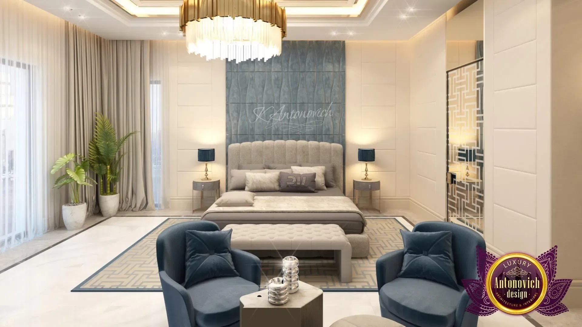 Elegant Bedroom in Karachi