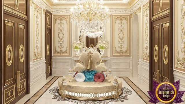 Элегантный дизайн холла в Пакистане