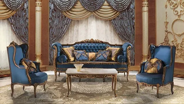 غرف معيشة بالطراز الايطالي الخالد