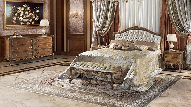 Спальня в итальянском стиле — вечная элегантность