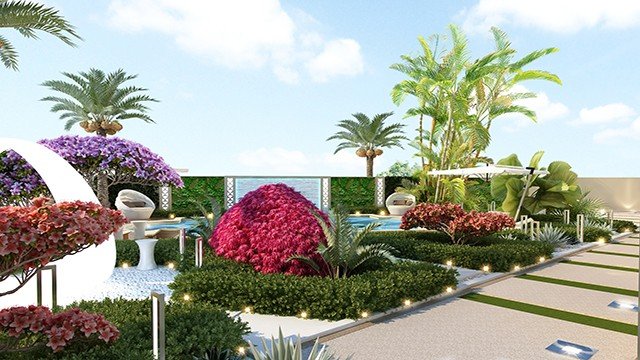 Stylish Landscaping design in Nigeria