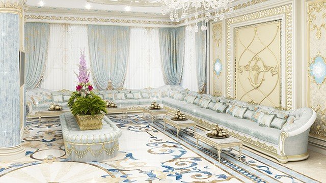 Идеальный дизайн гостиной в классическом стиле