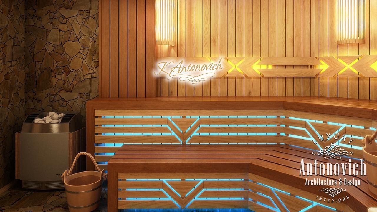 Дизайн сауны Карачи: элитный интерьер и планировка
