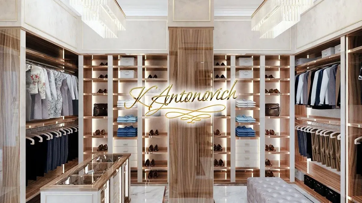 Luxurious Closet Design Pakistan