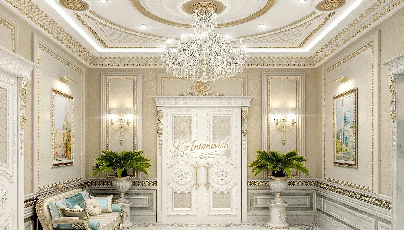 Elegant Entrance Design Lahore