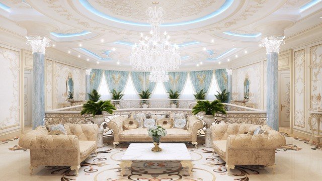 Роскошный дизайн интерьера в Бангладеш