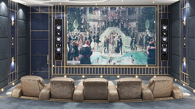 Amazing Nigerian Home Cinema