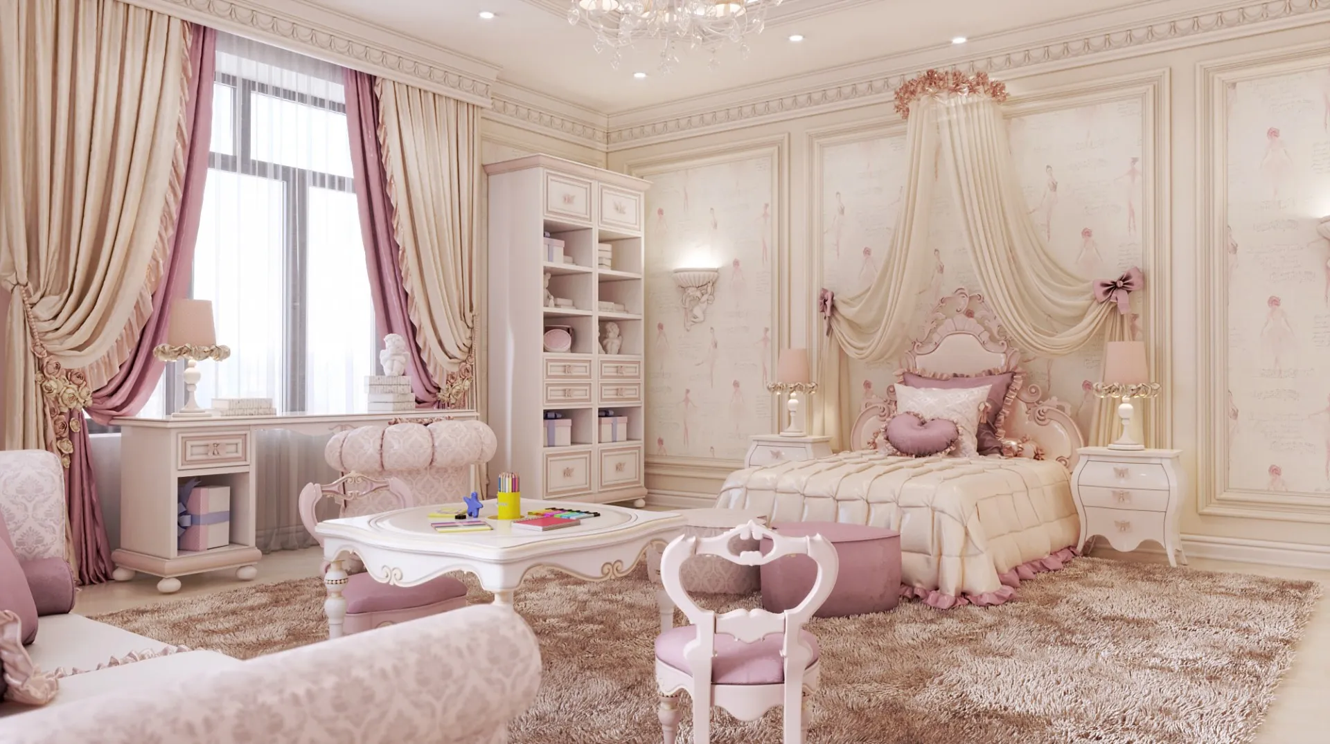 Children's room for Girls and Boys
