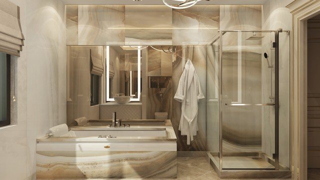 Marble Fit-Out For Elegant Bathroom