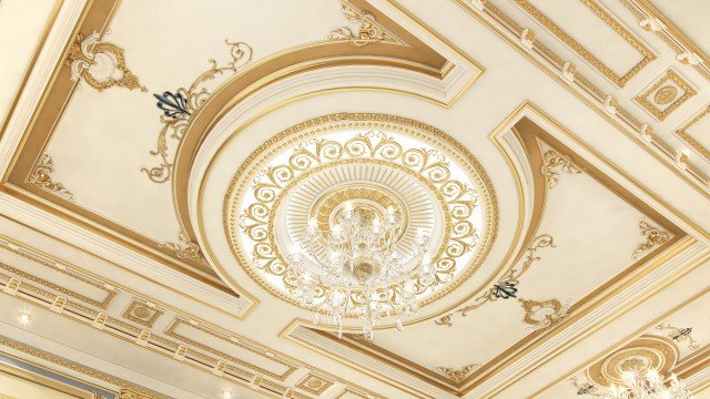 Classical Ceiling Gypsum Decor