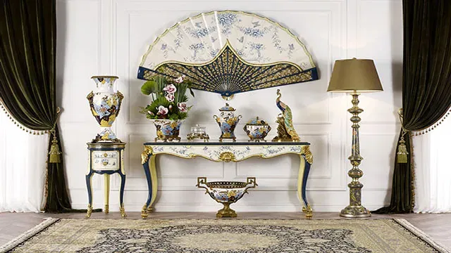 مجموعة منضدات كلاسيكيه