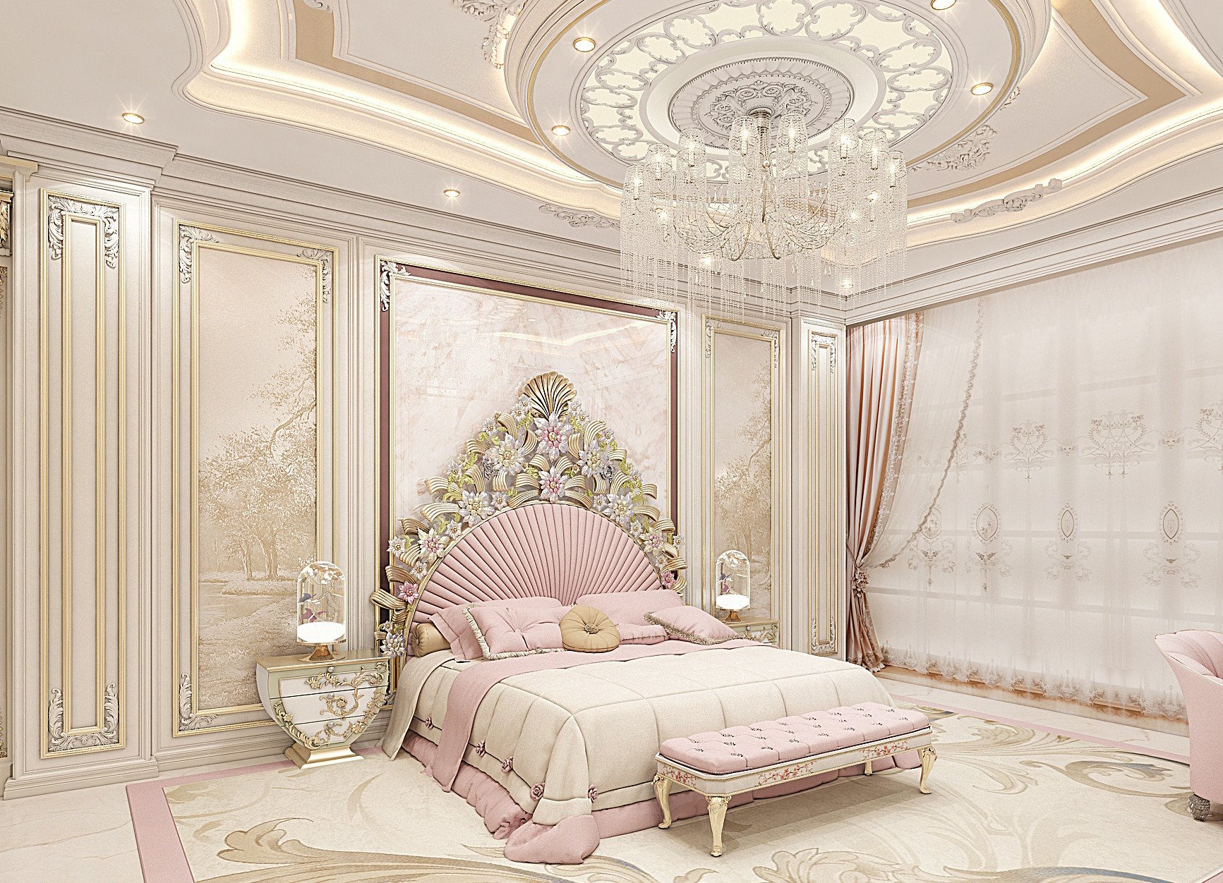 تصميم سرير الأطفال عالي الجودة