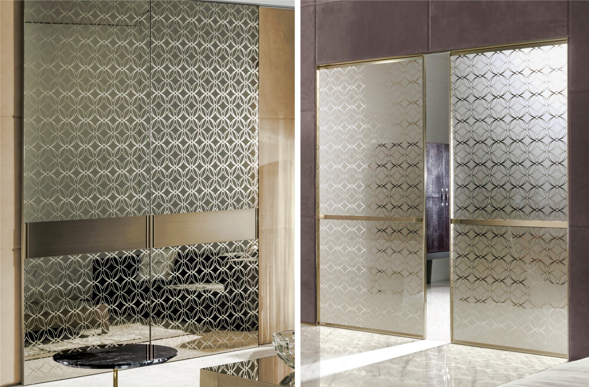 Stained-Glass Doors For Elegant Interior
