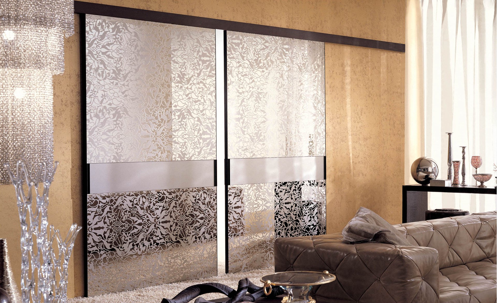 الأبواب الزجاجية - تسليط الضوء على الداخلية الخاصة بك