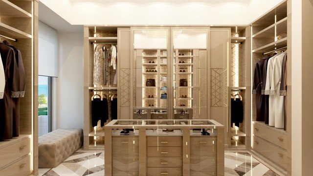 Custom-Designed Wardrobes