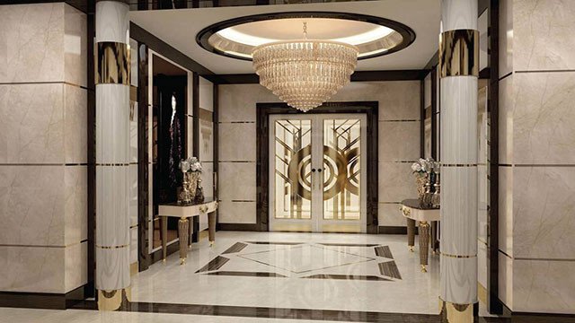 Стеклянные двери