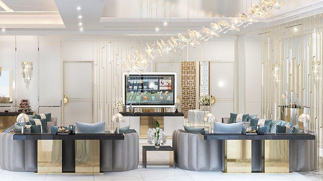 New quality luxury interior