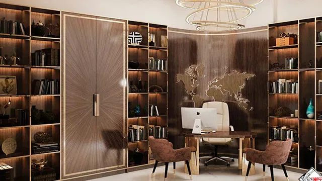 Modern designer home office