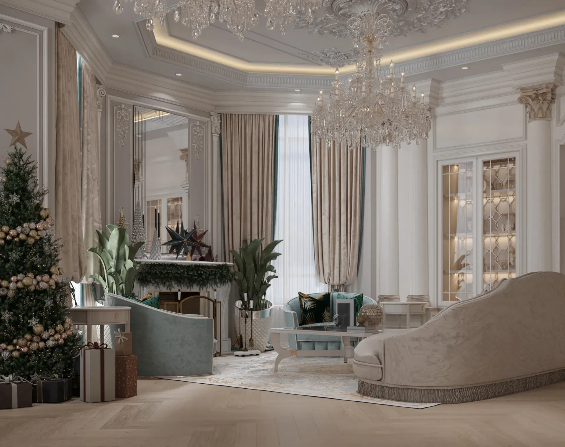 Classical Living Room Design