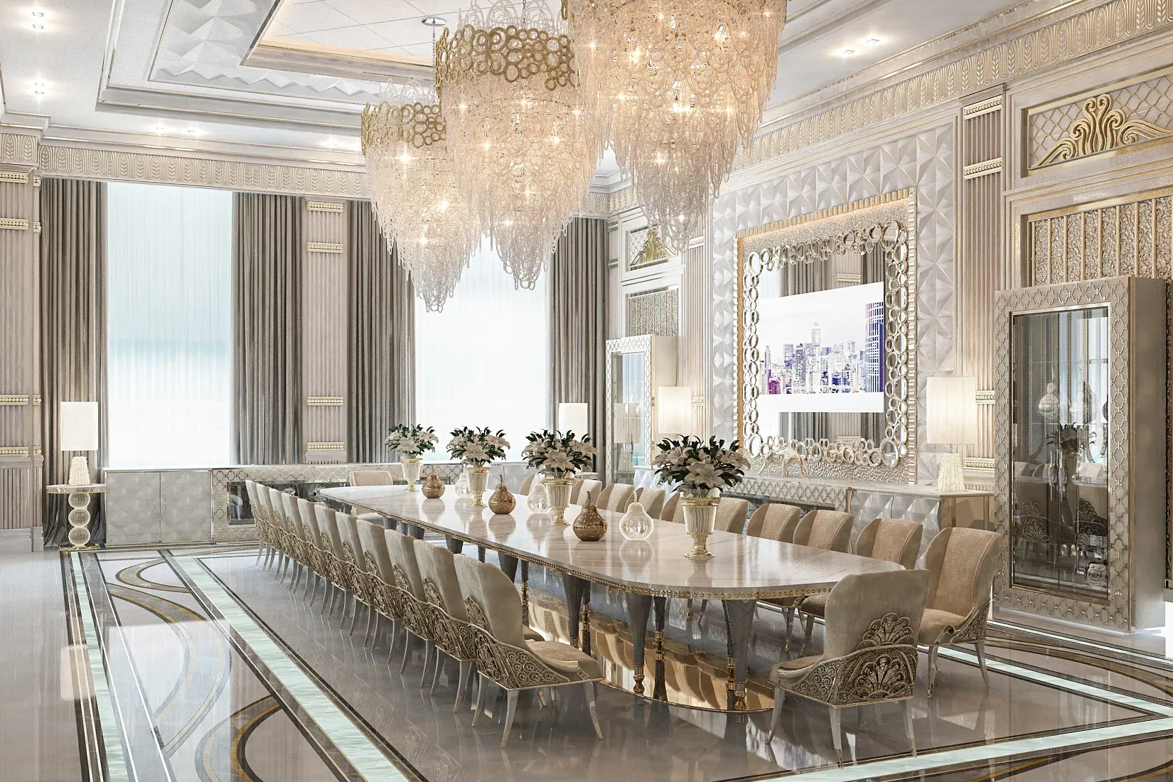 Achieve a Luxurious Dining Room Design