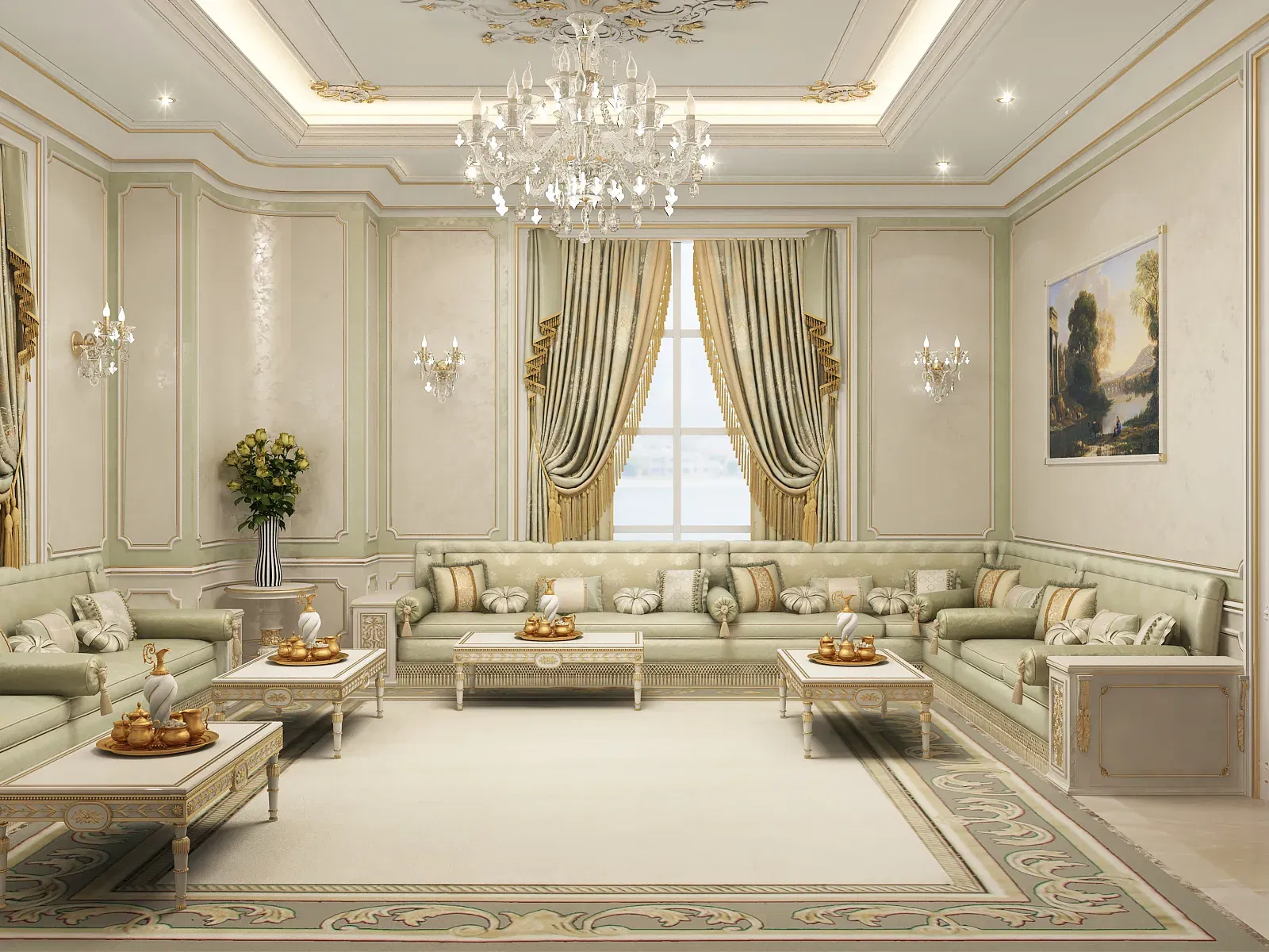 Majlis Interior Design in Dubai