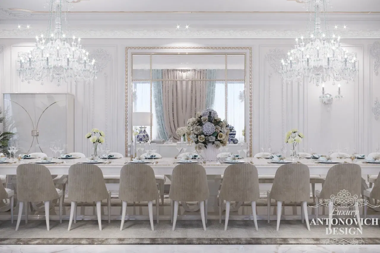 Most Luxurious Classical Dining Room Design
