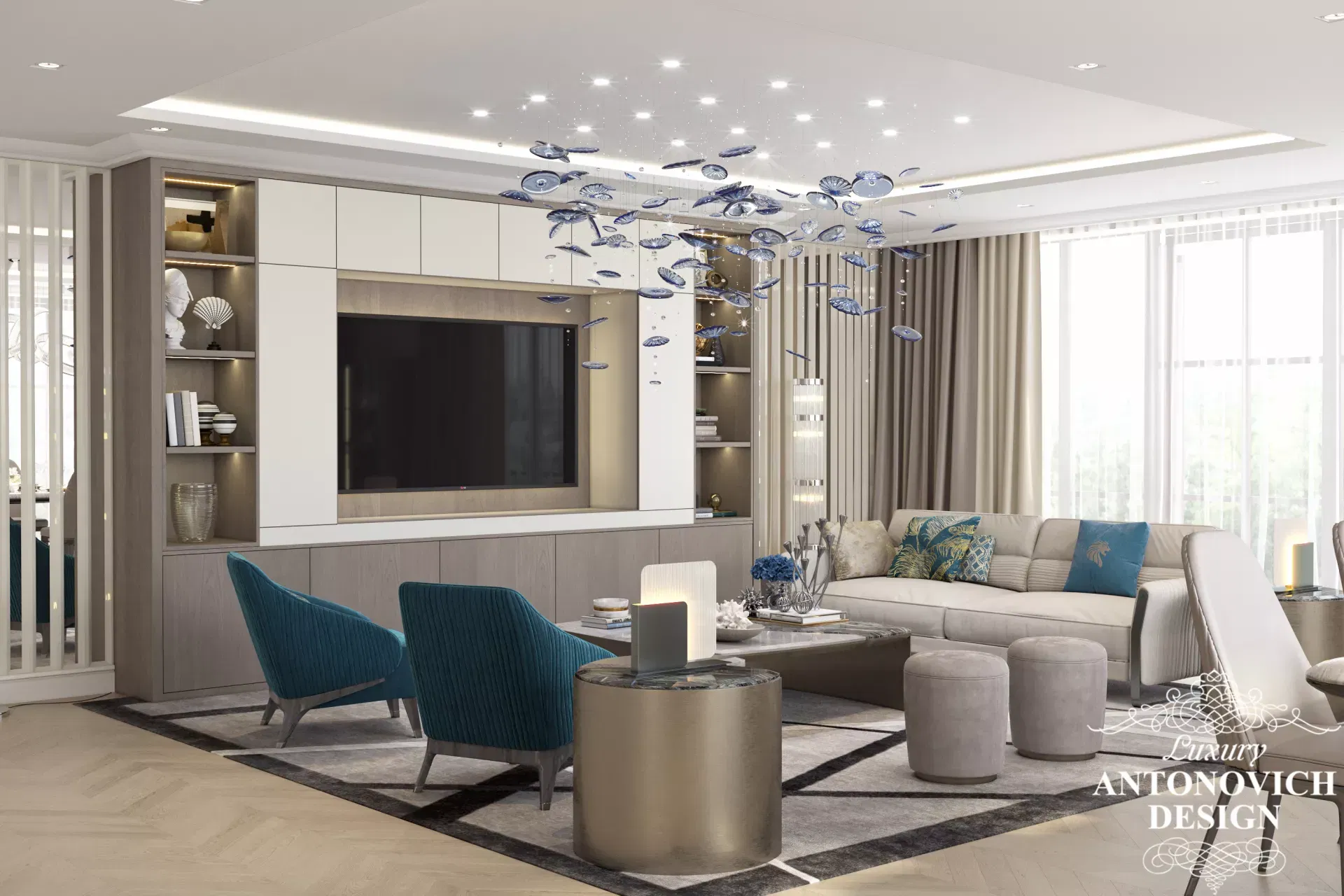 Noble Living Room Design