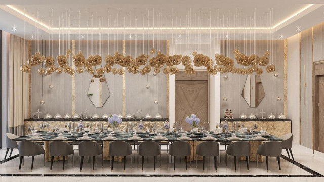 Великолепный дизайн столовой