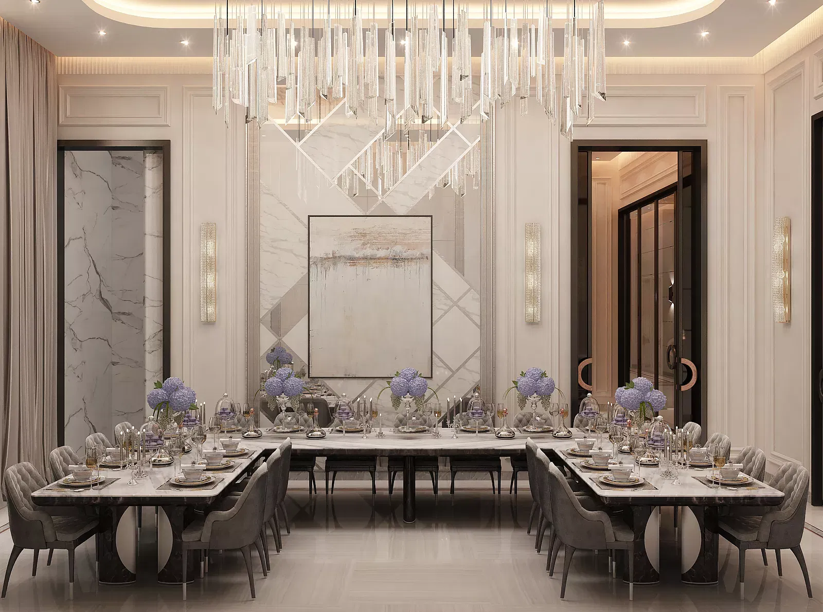 Finest Dining Room Interior Set-up