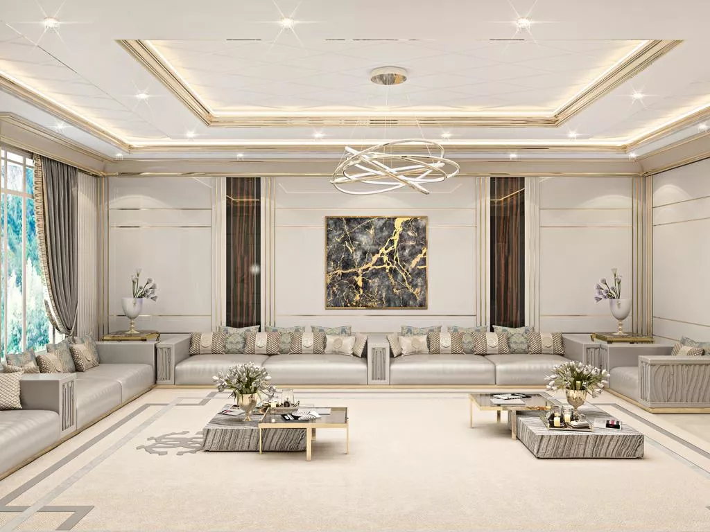 Luxury Villa Interior design in Saudi Arabia