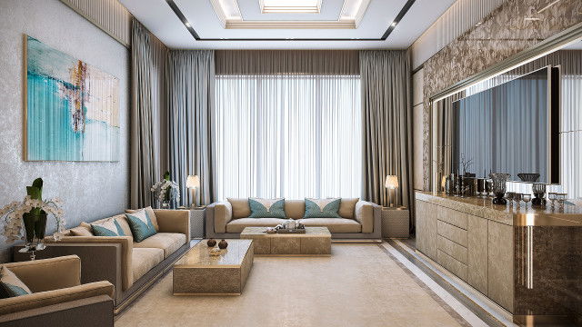 RIYADH RESIDENTIAL VILLA INTERIOR DESIGN