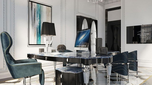 Эксклюзивный дизайн домашнего офиса