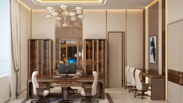 Элегантный дизайн домашнего кабинета