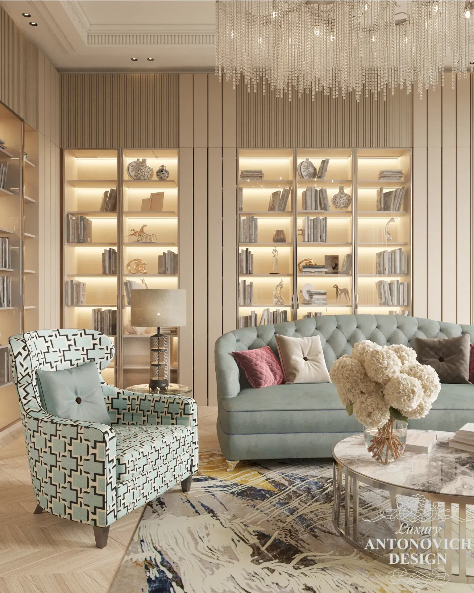 Dazzling Living Room Interior Design