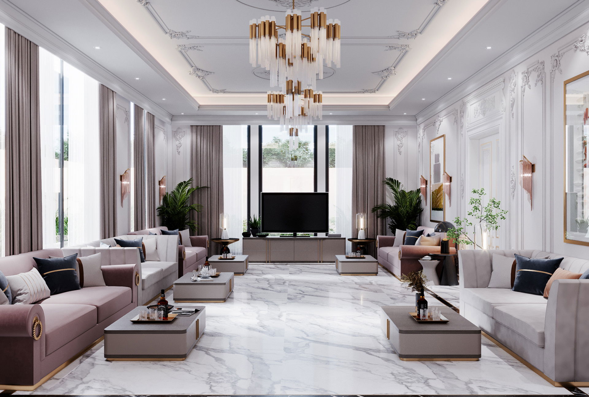 Modern Majlis Interior Design