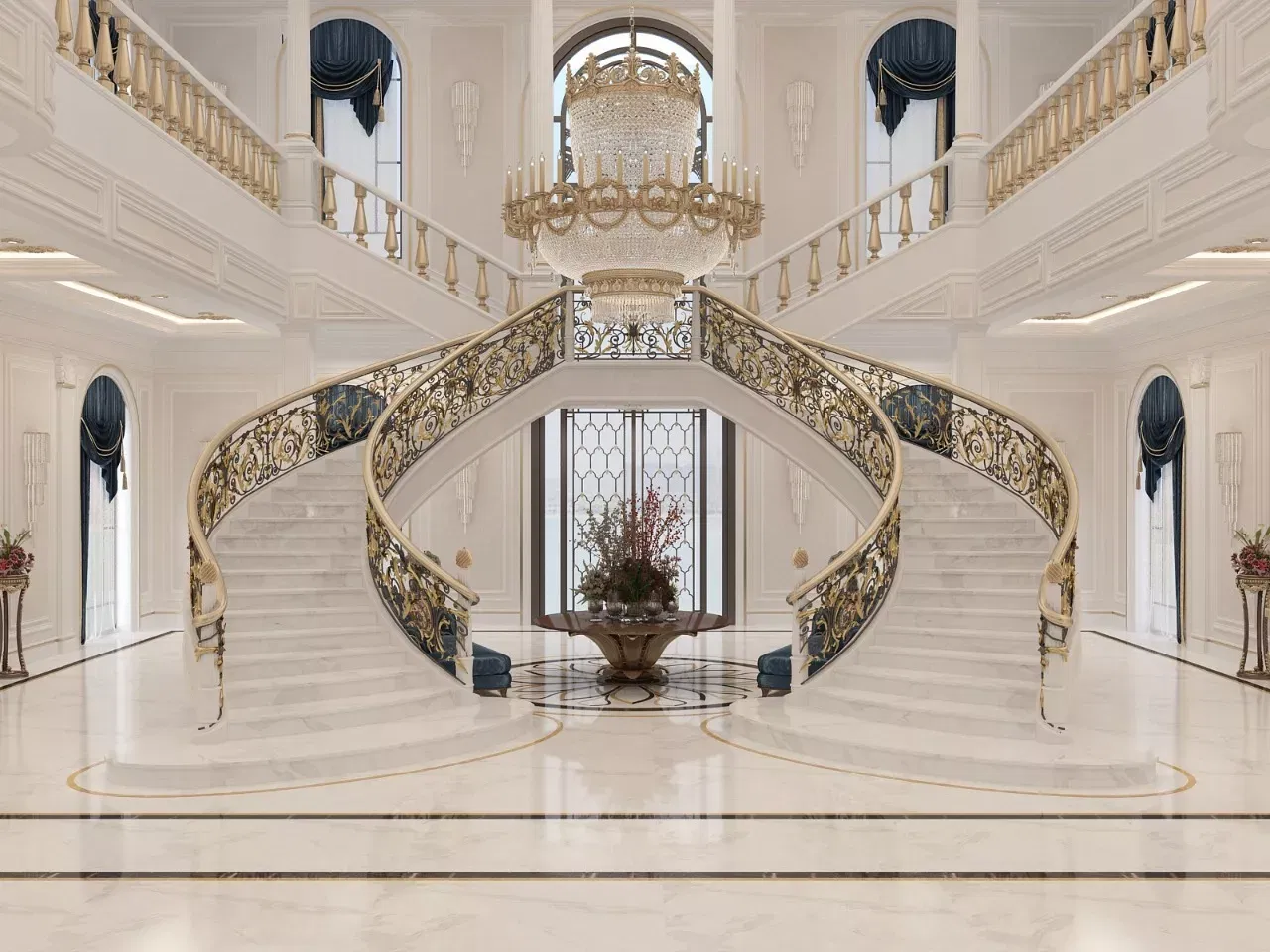 FRENCH STYLE HOUSE INTERIOR DESIGN