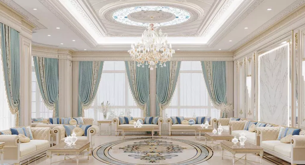Дизайн интерьера дворца в Дохе, Катар