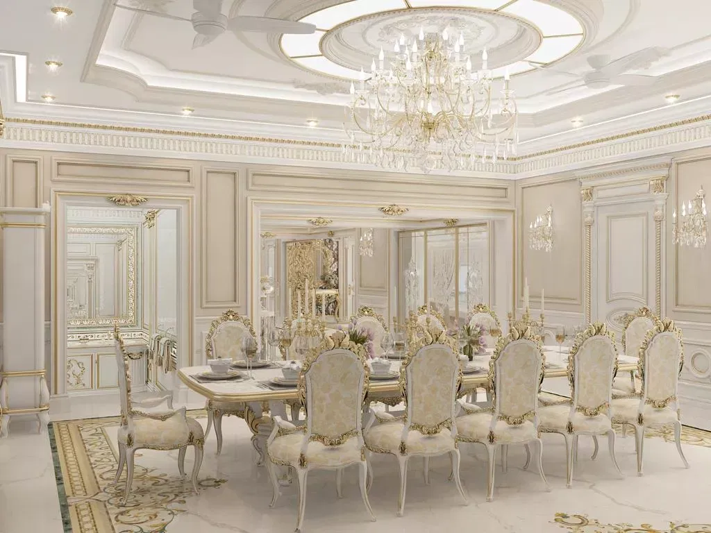 Classical Interior Design House in India