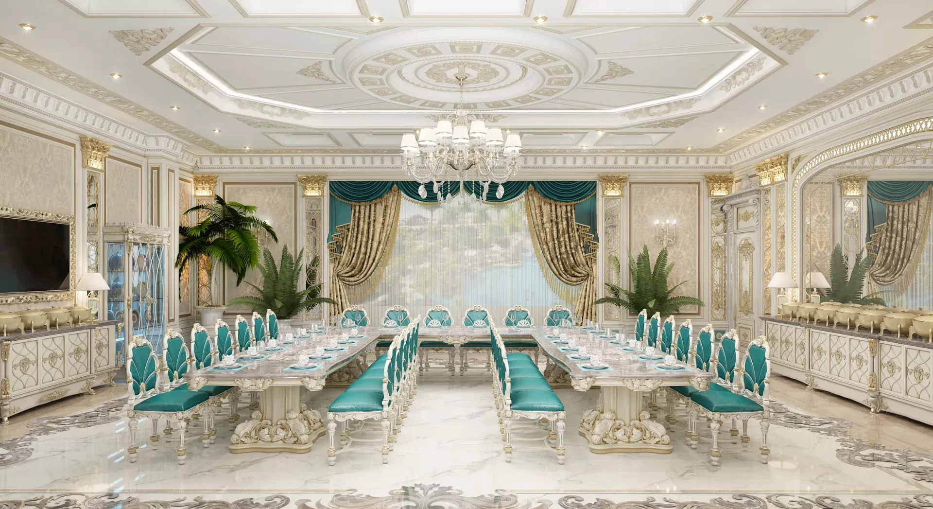 CLASSIC HOUSE INTERIOR DESIGN IN BRUNEI