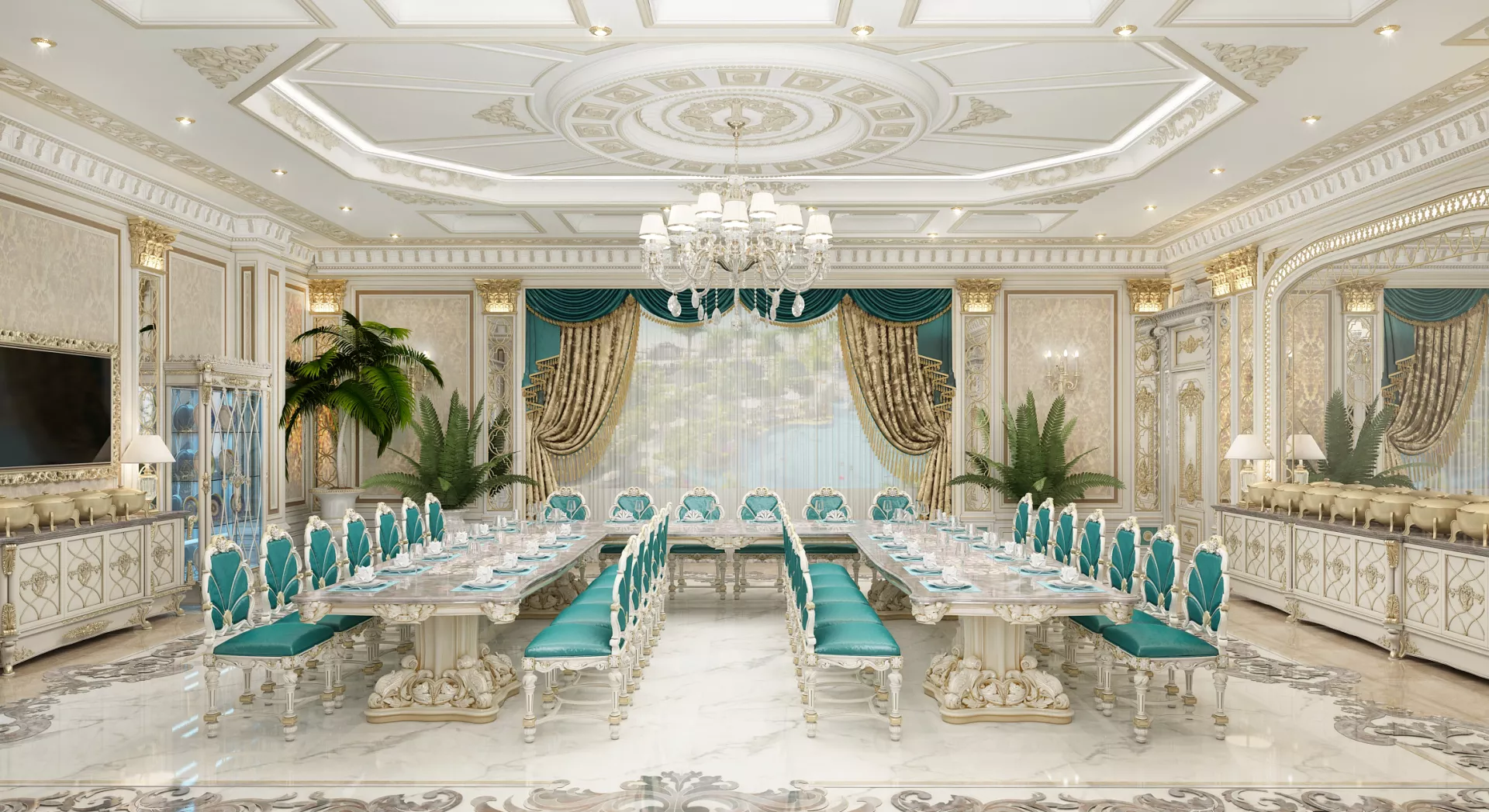 CLASSIC HOUSE INTERIOR DESIGN IN BRUNEI