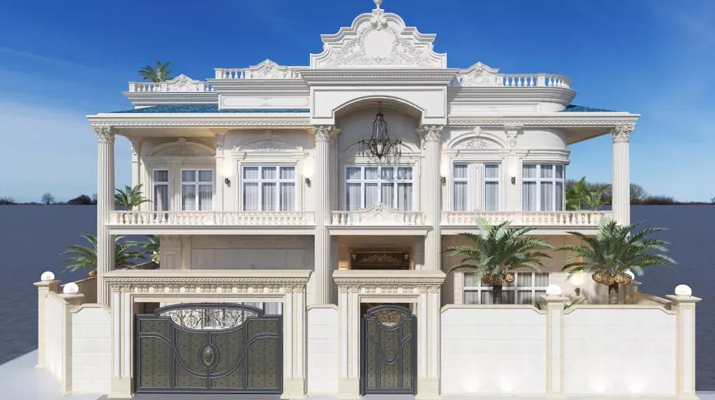 Дизайн роскошной виллы в Катаре